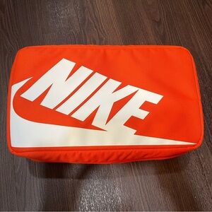 Nike Orange Shoe Box Bag
